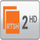 RTSH 2 HD [ALB] logo