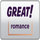 GREAT! ROMANCE [UK] logo