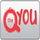 THE Q YOU HD [IN] logo