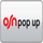 YES + POP UP [IS] logo