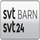 SVT 24 / BARNKANALEN HD [SW] logo