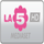 LA 5 UHD [IT] logo