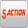 5ACTION HD [UK] logo