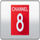 CHANNEL 8 HD [SG] logo